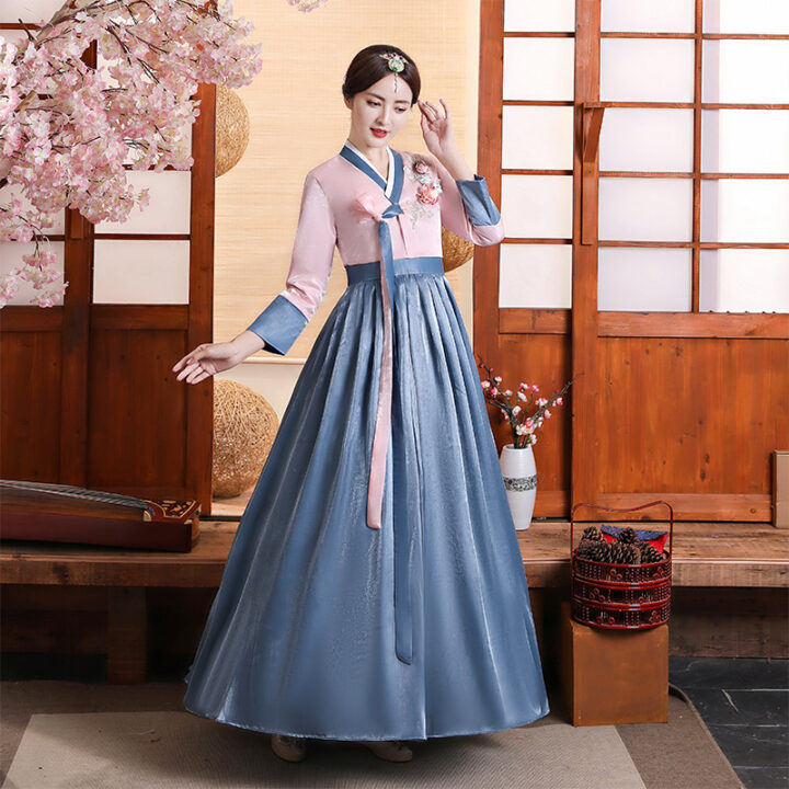 Hanbok Folk Women Traditional Costume Korean Dress 2