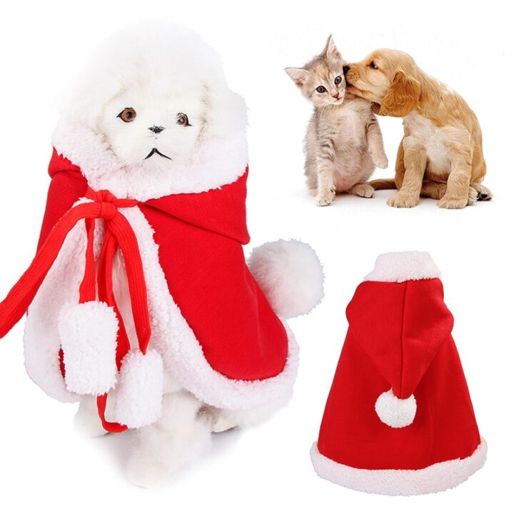 Pet (Dog / Cat) Christmas clothes for winter 2