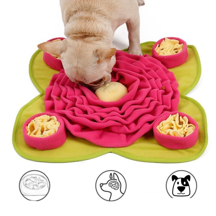 Dog sniff mat training blanket 1