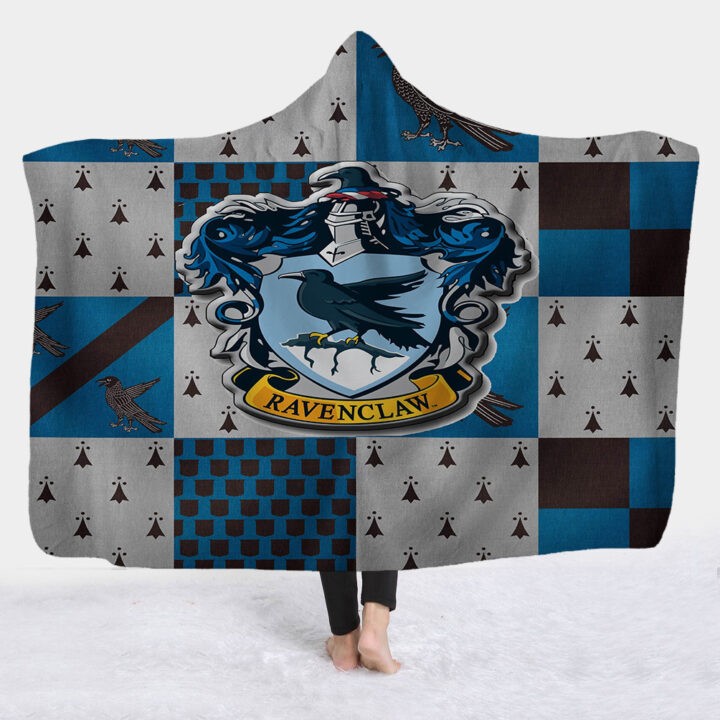 3D Printed Plush Hooded Blanket for Adult and Children 4