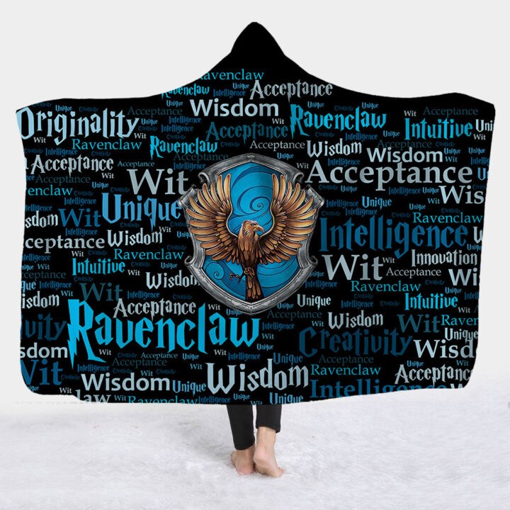 3D Printed Plush Hooded Blanket for Adult and Children 3