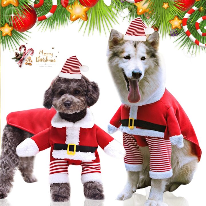 Christmas Dog Clothes For Small Large Dogs 1