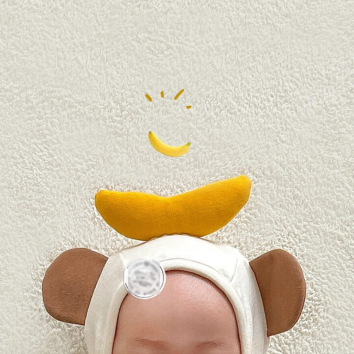 Baby Onesie Little Monkey Top Banana Romper 2