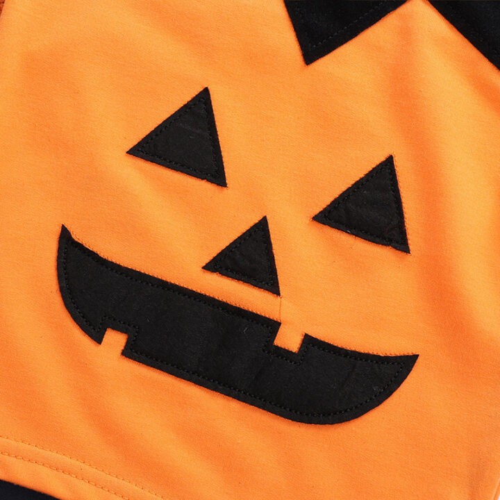 Halloween Pumpkin Clothes for Kinders 4