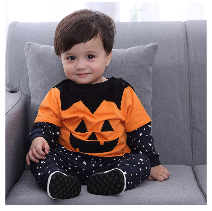 Halloween Pumpkin Clothes for Kinders 1