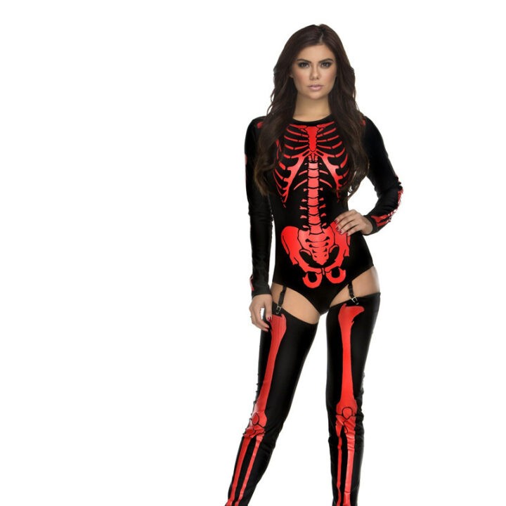 Skeleton Scary Dark Costumes 2