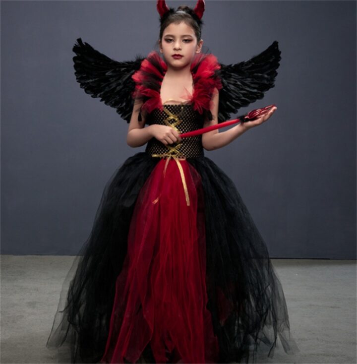 Gothic Little Devil Cosplay Costume 1