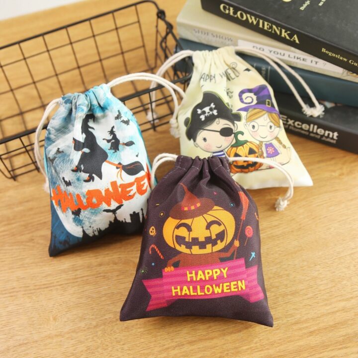Drawstring Halloween Candy Bag 1
