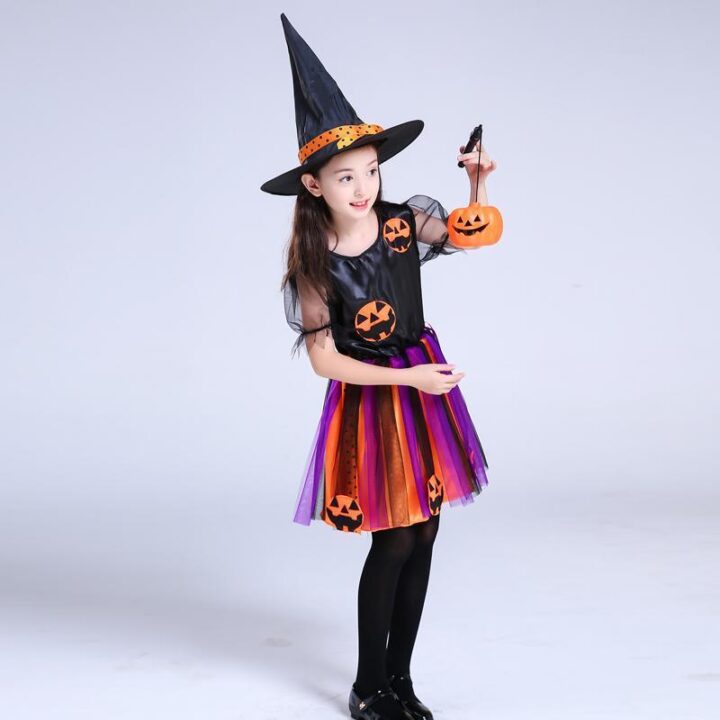 Children's Witch Costume with Skirt 2