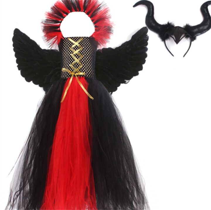 Gothic Little Devil Cosplay Costume 4