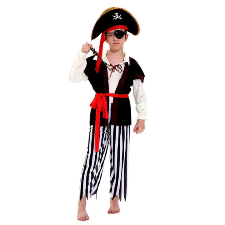 Spooky Pirate Suit for Halloween Kids 2
