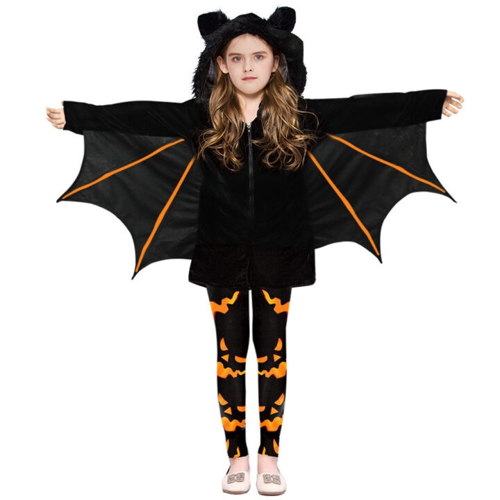 Bat Cape Halloween Costume for Kids 4