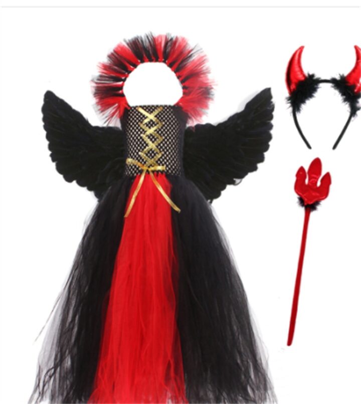 Gothic Little Devil Cosplay Costume 3
