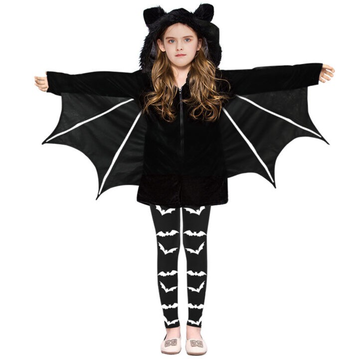 Bat Cape Halloween Costume for Kids 5