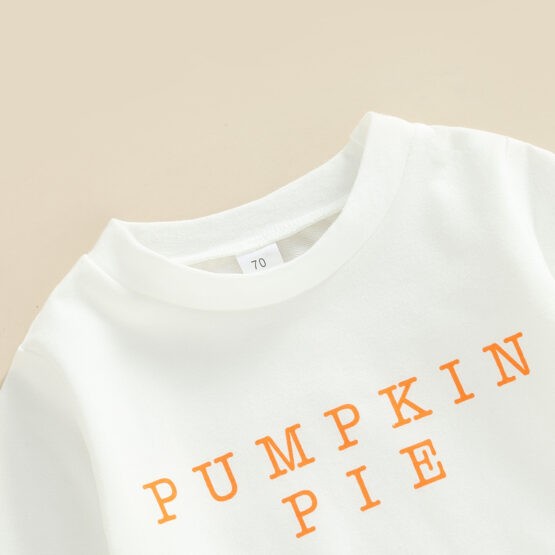 Pumpkin Alphabet Print Kids Costume 10