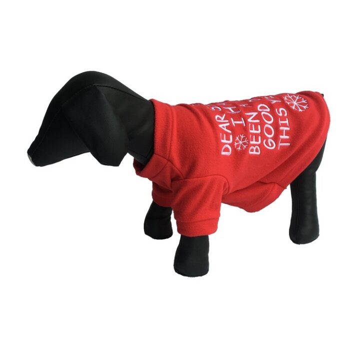 British Style Red Sweatshirt for Pet 2