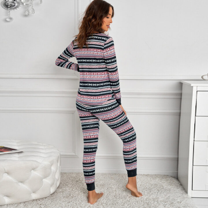 European Style Xmas Pajama Set 4