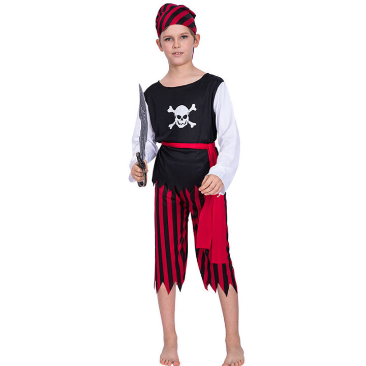 Spooky Pirate Boy Cosplay Set 2