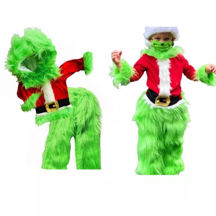Grinch Cosplay Party Novel Costume 2