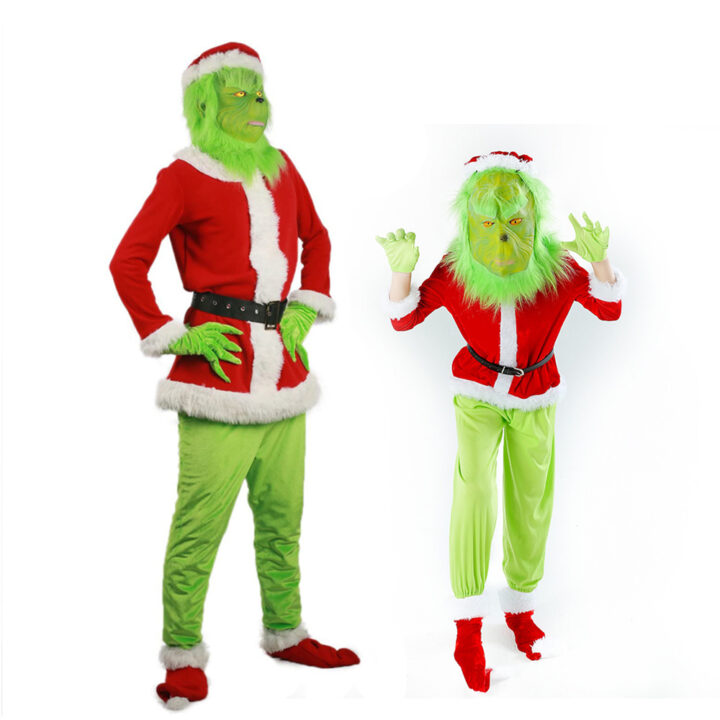 Grinch Christmas Party Performance Clothes 3
