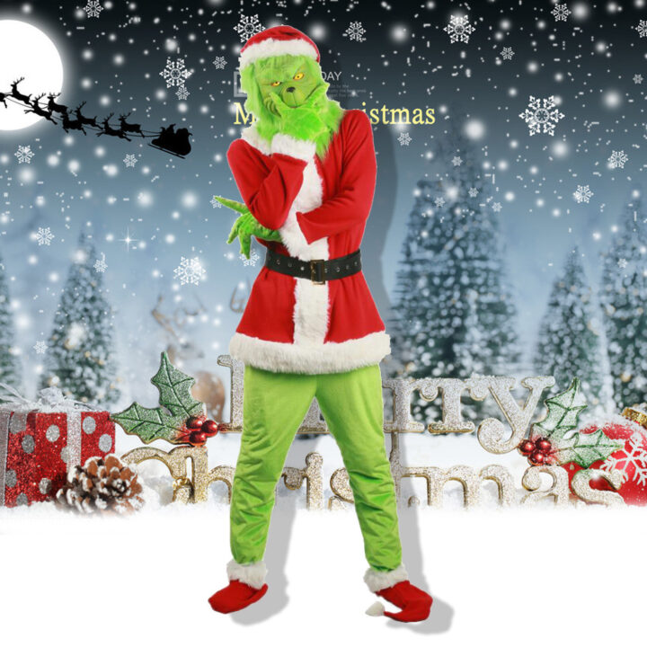 Grinch Christmas Party Performance Clothes 1