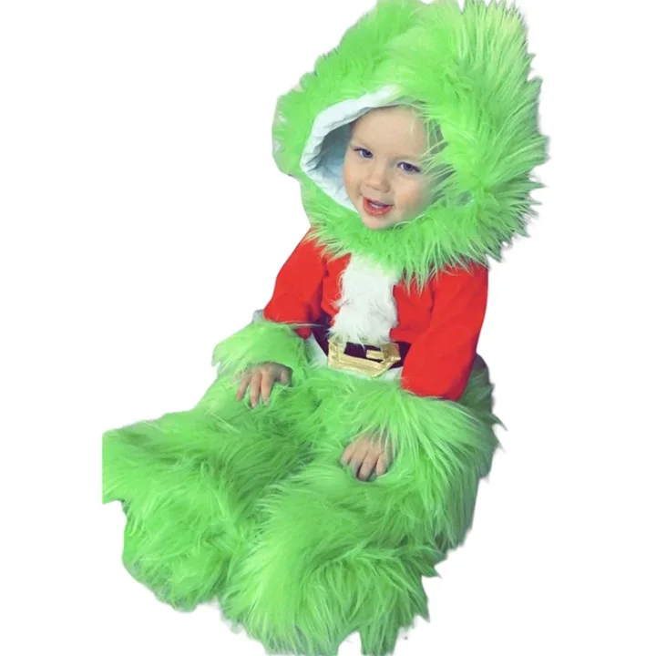 Grinch Cosplay Outfits for Xmas Party 3