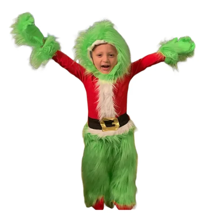 Grinch Cosplay Outfits for Xmas Party 4
