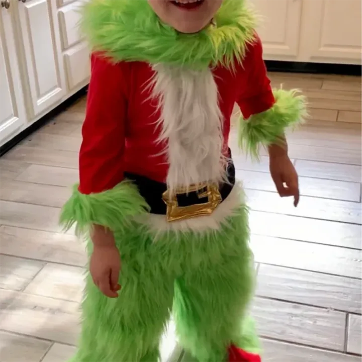 Grinch Cosplay Outfits for Xmas Party 1