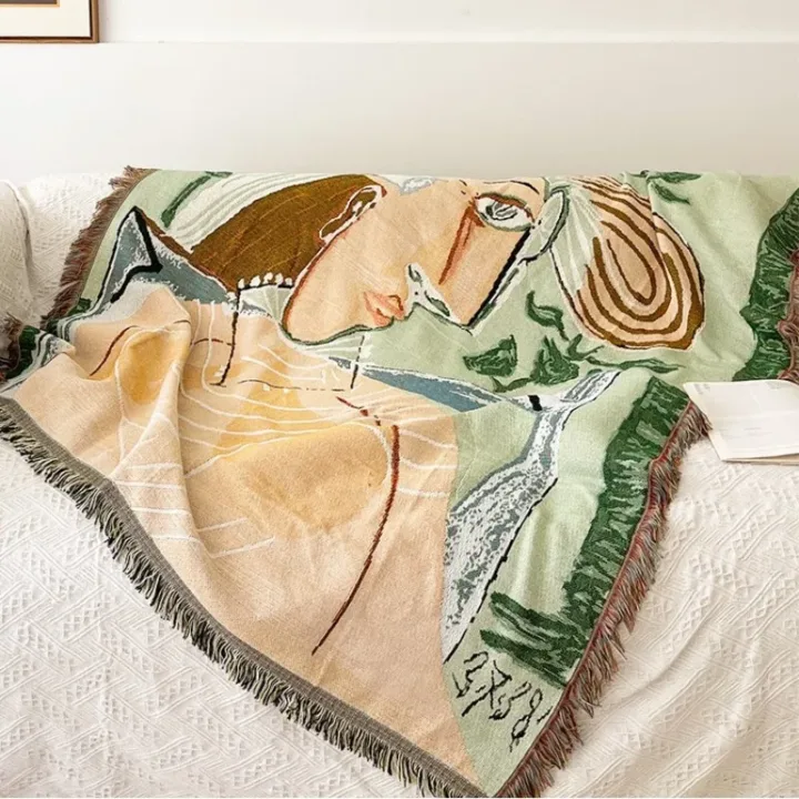 Abstract Art Printed Outdoor Blanket 3