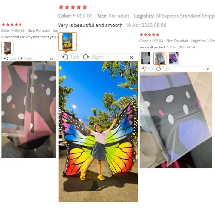 Butterfly Wings Costumes for Kids Danceparty 4