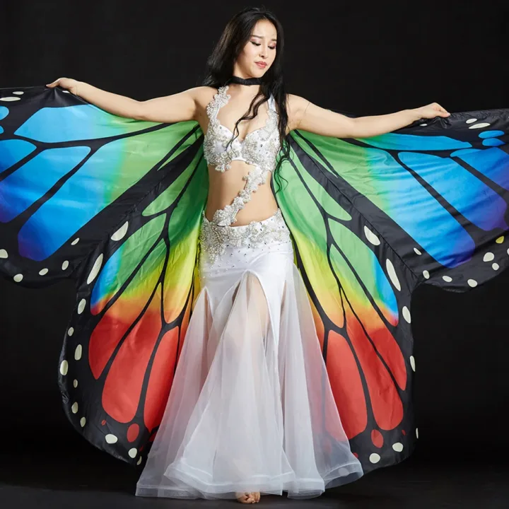 Colorful Butterfly Wings Costume for Women 5