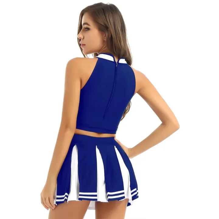Schoolgirl Cheerleader Costume Set 3
