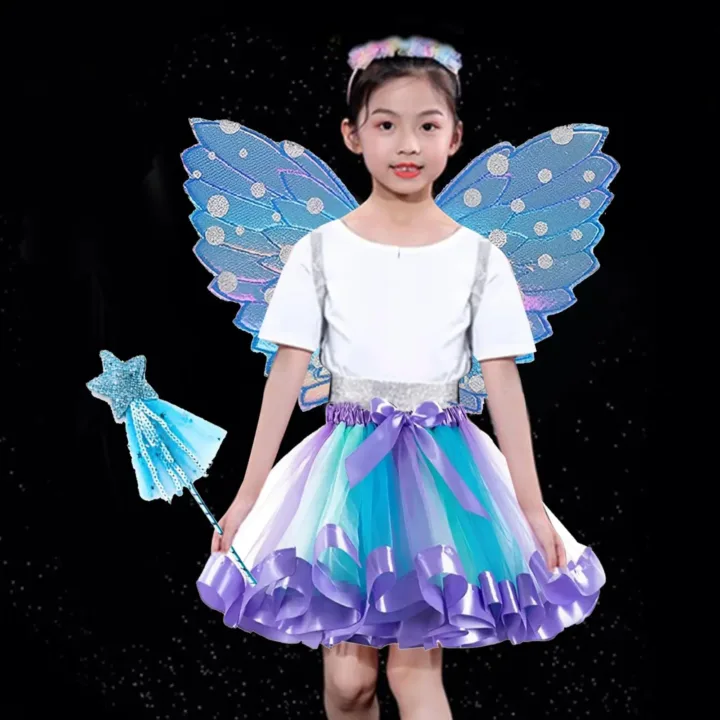 Enchanted Fairy Costume Set for Girls 4