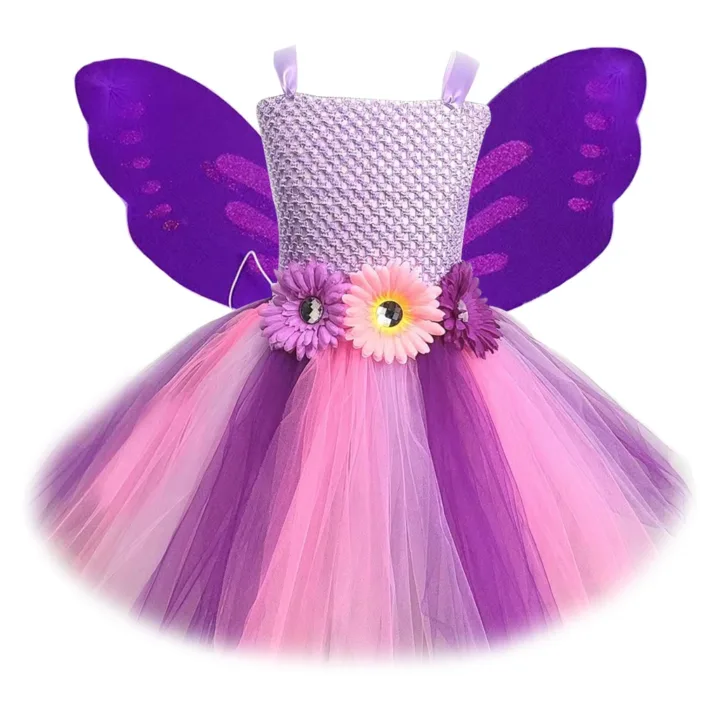Baby Butterfly Dress with Wings